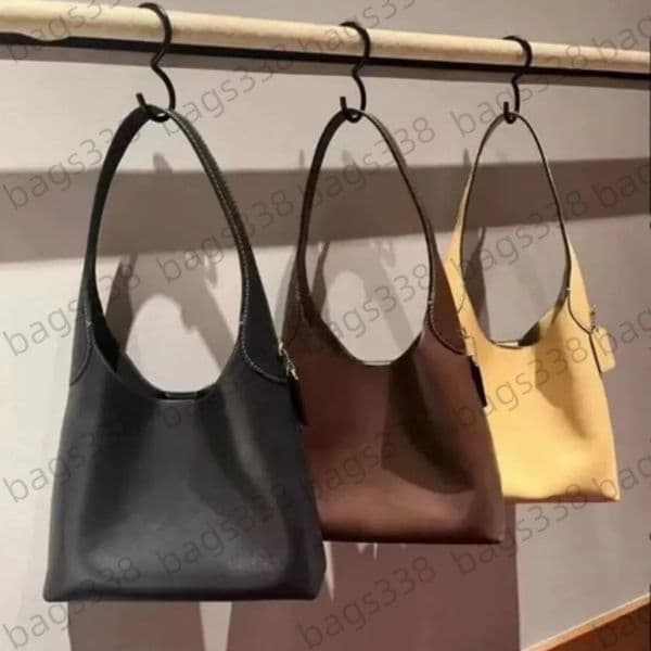 Designer bags Brooklyn 28 single shoulder 39 tote quality single capacity YN large capacity minimalist luxury suede women 23 classic genuine leather handbag