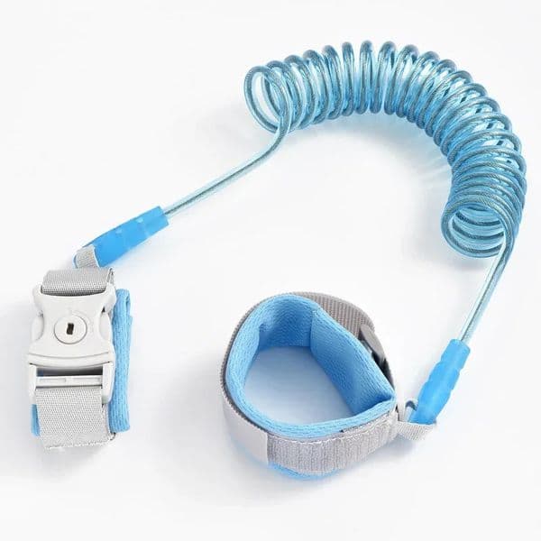 1-meter Lock Key for Infants Young Children Anti Loss Traction Rope for Anti Loss Bracelet for Children and Baby Safety Belt260228BJ
