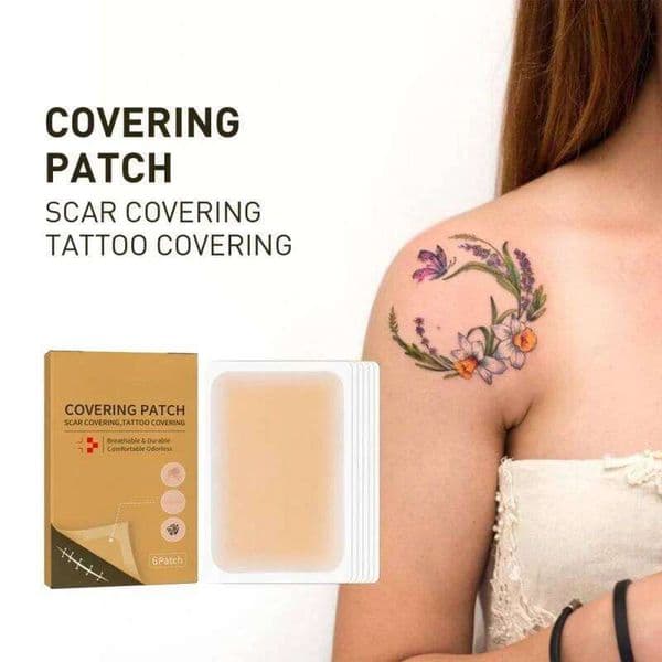 6PCS Waterproof Film Ultra Thin Patch Scar Cover Tapes Concealing Acne Tattoo Up Compression Accessories Flaw 26L0303