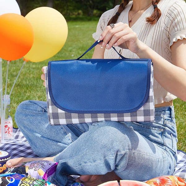 Picnic Mat Outdoor Camping Mat Portable Beach Mat Waterproof Moisture-proof Thickened Picnic Outdoor Spring Outing Picnic Cloth S260303