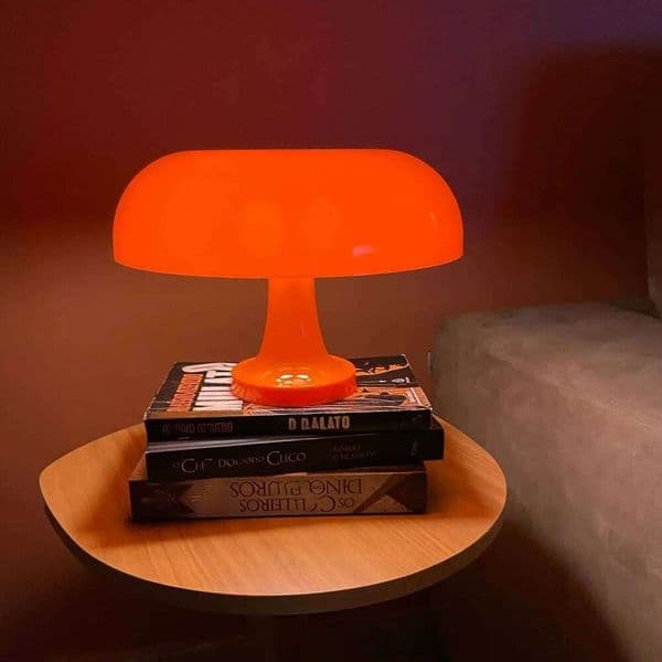 Mushroom table bedroom bedside lamp Bauhaus design with 3 lighting modes and unlimited dimming restaurant atmosphere light Z260227