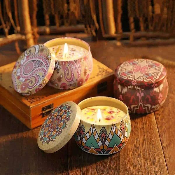 Dried Smokeless Aromatherapy Candles Used Bathtubs Yoga | Gratitude Gifts for Christmas, birthdays, and Mother's Day W260303 W260303