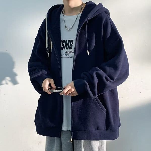 Men's Jcket Spring/autumn New Men's Hooded Top Designer Jacket Americn Style Crdign Swetshirt Cot