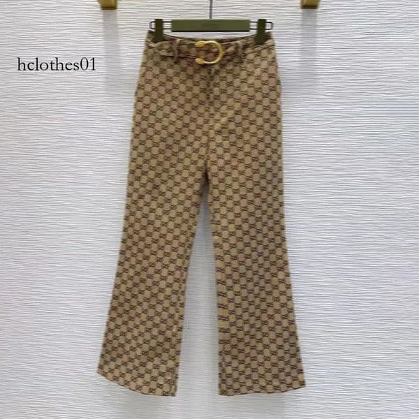 Luxury brand fashion new women's high-end suit pants slim fit jeans print design dress jacket