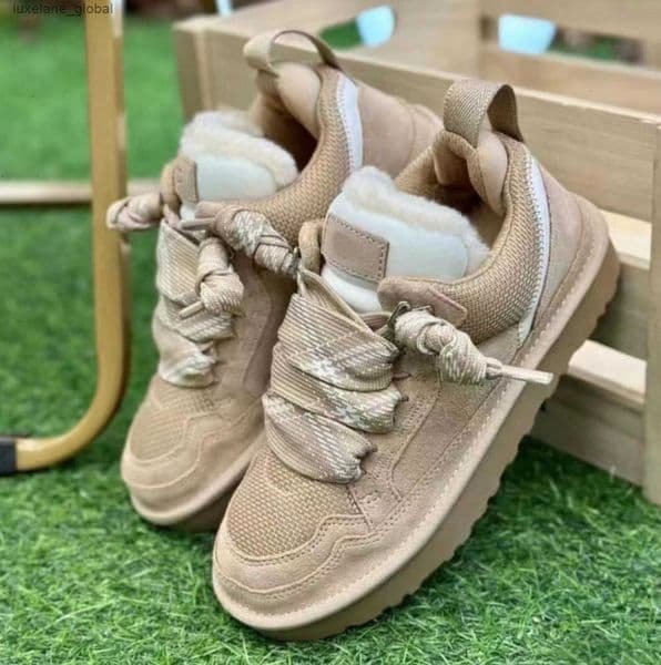 2026 Designer Tazz Tasman Lowmel Sand Trainer platform boot Australia snow boots women ankle booties sheepskin mens womens winter shoes fjzzTY