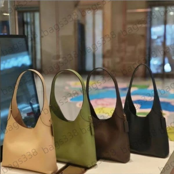 Top quality brooklyn bag 28 designer yn tote bags single shoulder 39cm luxury single capacity minimalist suede women genuine leather handbag classic underarm 23