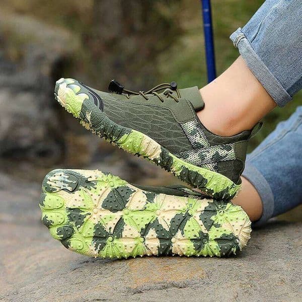 Men's Hiking Lightweight Anti-slip Hollowed-out Outdoor Wading Comfort Breathable Casual Shoes Men