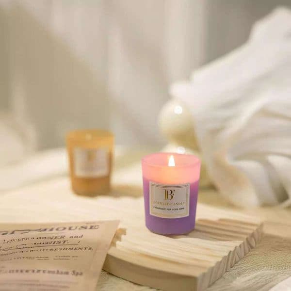 Handmade Romantic Smokeless Soy Wax Wedding Souvenir Scented Candle W260303 Z260527