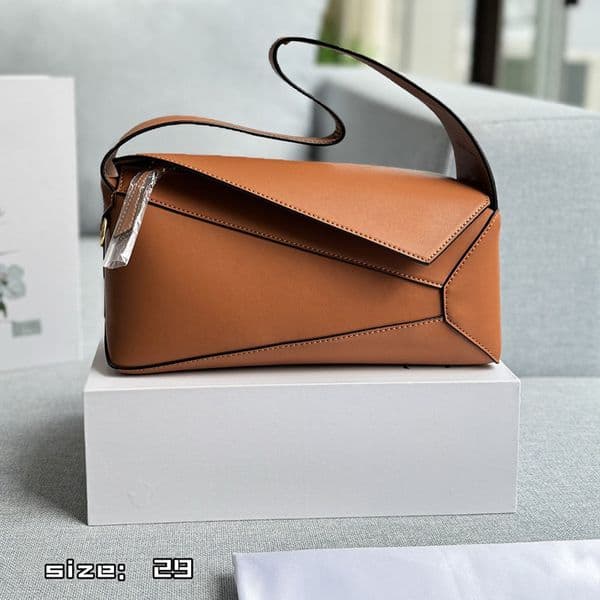 New Geometric Bag Puzzle Handbag Motorcycle Style Purses Designer Woman Handbags Bags Crossbody Bags Vintage Underarm Bag Slouchy Bag