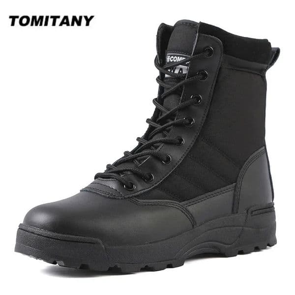 Tactical Boots Men Boots Special Force Desert Combat Boots Outdoor Hiking Boots Ankle Shoes Men Work Safty Shoes 260227