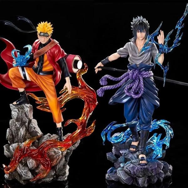 Hand-Painted 23CM Naruto Series PVC Statues: Unique Addition to Any Fans Artistic Collection