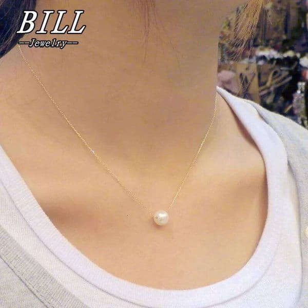 N134 Hot Selling Style Fashion Cheap Super Sweet imitation Pearl Ball Droplets Pendants necklaces Jewelry Accessories For Women Y260302