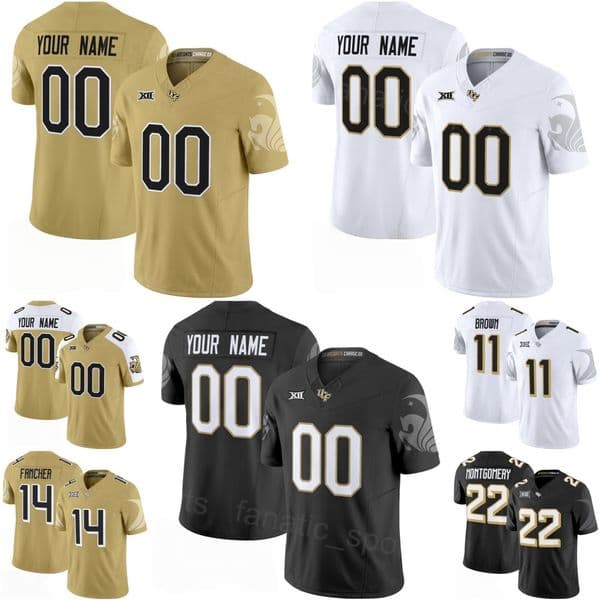 College 2026 UCF Knights Football 22 Myles Montgomery Jersey University 5 Jaden Nixon 14 Cam Fancher 11 Jacurri Brown Duane Thomas Jr Tayven Jackson Mens Kids Woman