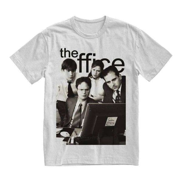 New "Office" Movie Pattern Men's Printed All Seasons, Suitable for Both Men and Women's Casual T-shirt H260304