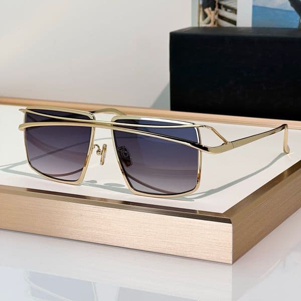 Sunglasses For Men Women Fashion C55 Summer Designer Stylish High Street Hip Hop Style Anti-Ultraviolet UV400 Plate Square Full Frame Glasses Random Box