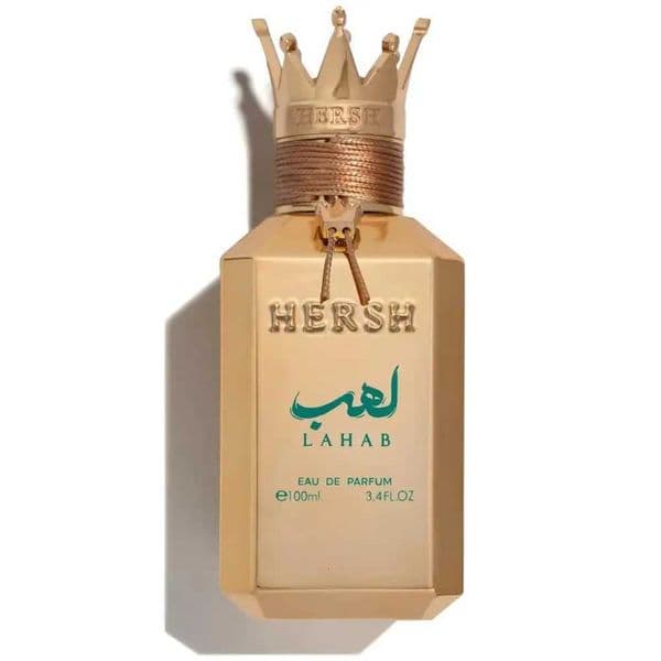 Hersh Lahab Perfume by Al Ezz Oud 34 oz EDP Spray Harsh LahabLong Lasting Cologne Luxury Gold Crown Perfume K260304