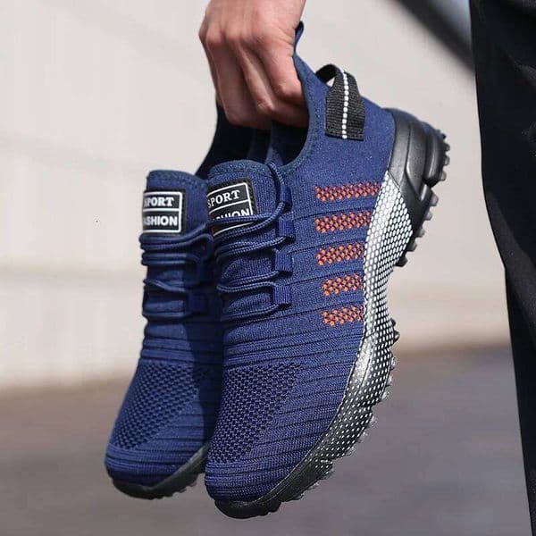 Men Casual Sneakers Mesh Lightweight Breathable Soft Soled Running Shoes Slip-on Male Flats Loafers Shoe Trainers Zapatos Hombre
