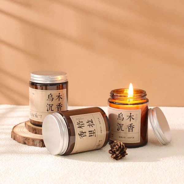 Home High-end Indoor Long-lasting Gift Box Bedroom Fragrance Ornament Aromatherapy Candle Cup W260304 thumbnail 2