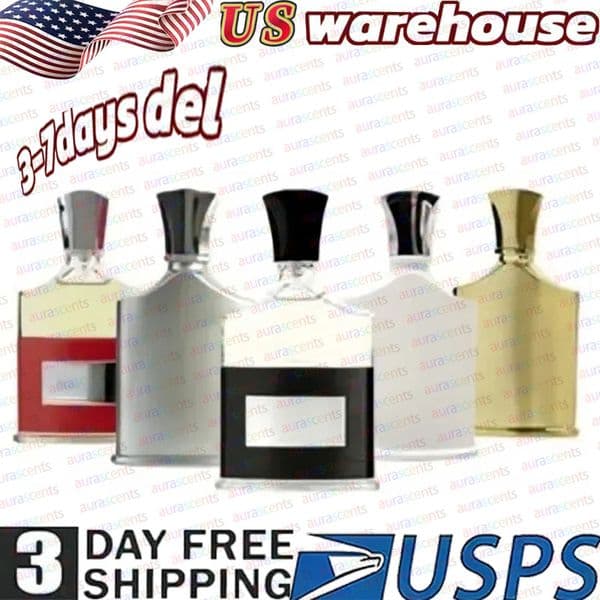 cologne Designer perfume creedcologne men fragrance 100Ml Eau De Parfum Long Lasting Fragrance Body Mist Air Freshener Perfume Men fragrance US 3-7 day Fast delivery