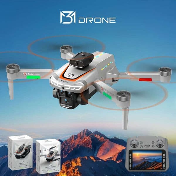 Cross-Border M3 Drone With Large-Screen Remote Control, High-Definition Aerial Photography, Remote-Controlled Aircraft, Kuhangxin