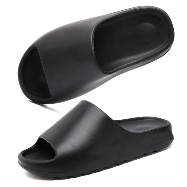 Kidmi Fashion Brand Men Shoes Summer EVA Flat Sandals Outdoor Nonslip Beach Casual Light Cloud Slippers