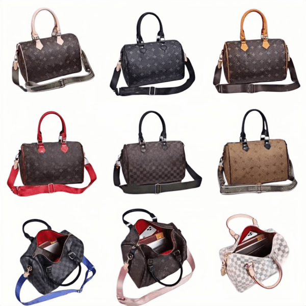 High quality Luxury Bag Designer bag handbag Women pillow bag Shoulder Bags Messenger Travel bag Classic Style Fashion Flowers Lady tote handbags 30cm Boston bag