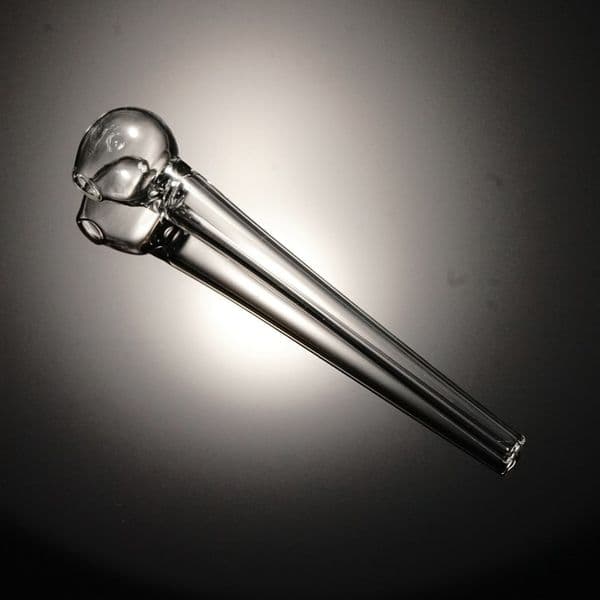 Smoking Glass Oil Pipe Oil Burner Hand Pipes 15cm Length Oil Lamp Smoking Dropper