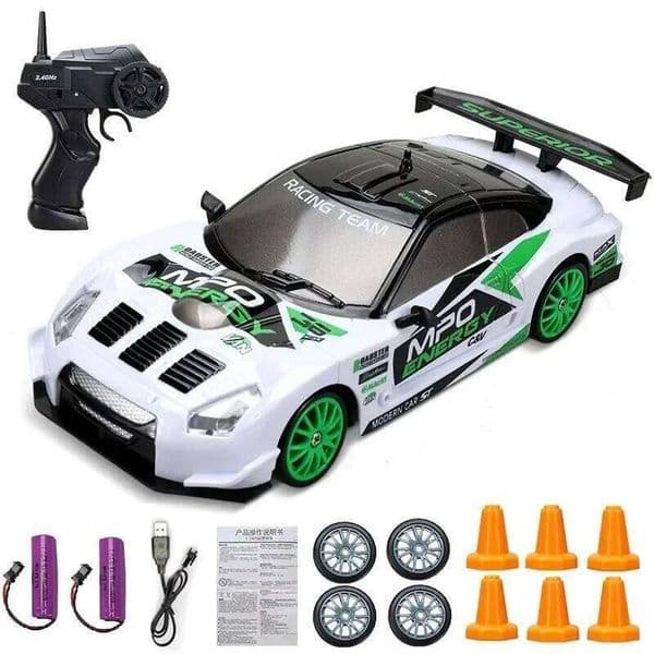 2.4G High speed Drift Rc 4WD Remote Control AE86 Model GTR Vehicle Car RC Racing Cars Toy for Children Christmas Gifts Z260304