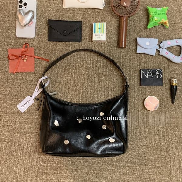 2026 Bags Luxury Handbag Original Design Small Badge Underarm Bag Women's Bag New Single Shoulder Crossbody Bag