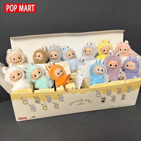 1PC Labubu doll PIN for Love series A-Z Perfect gift - 100Genuine collectible playful design cute characters soft L260305