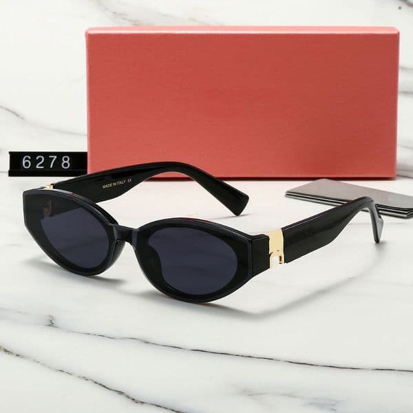 Sunglasses designer sunglasses high quality luxury sunglasses for women fashion letter UV400 design travel Adumbral sunglasses box 7 models very nice