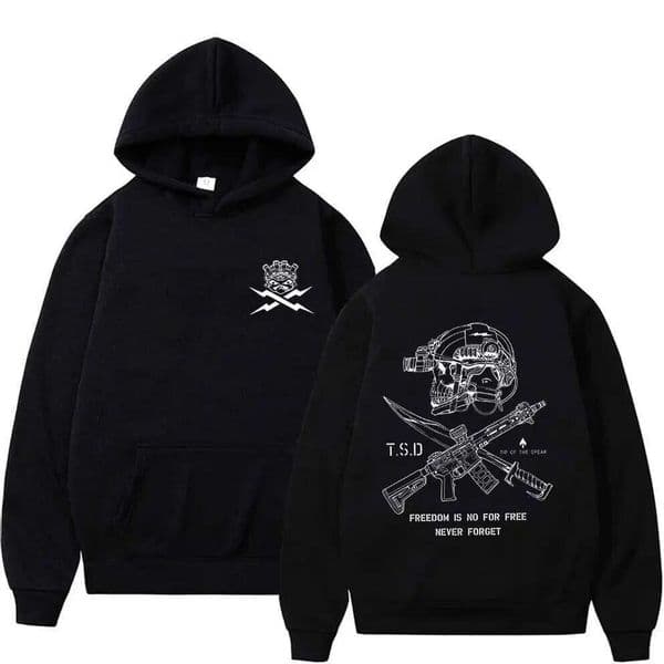 2025 Cool Sparta X-ray Tactical Skull Print Men Women Hooded Sweatshirt Autumn Winter Daily Outdoor Casual Loose Warm Sportswear T260305