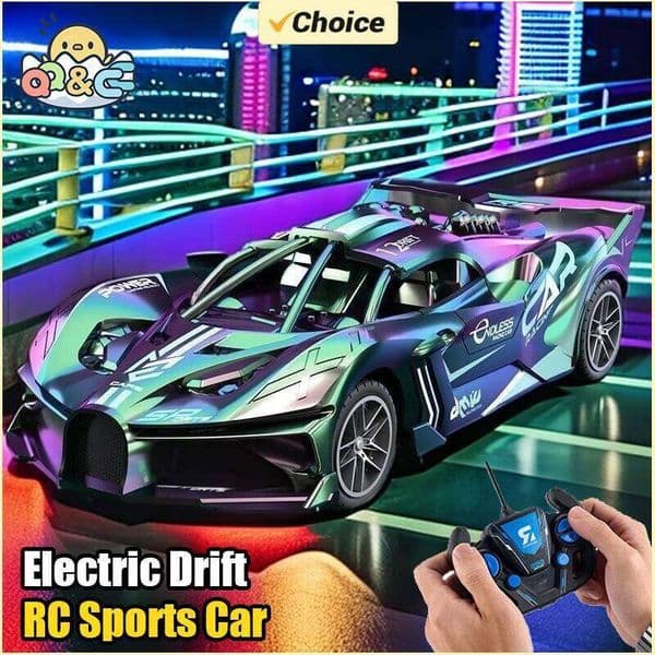 4WD RC Sports High Speed Remote Control Mini Scale Model Vehicle Electric Drift Racing Car Toys for Boys Kids Back to School Z260304