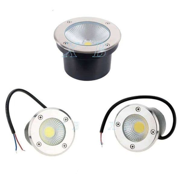 Waterproof IP67 3W 5W 10W 15W LED garden buried AC110v 220v Outdoor Recessed Deck Light Underground Lamp Sidewalk Lighting DC12V 26H0305