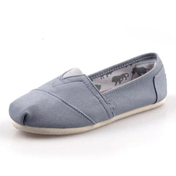 2026 Summer Blue Loafers Men Classic Canvas Flats Shoes Women Comfortable Breathable Men Casual Shoes Slip-on Espadrilles 260305