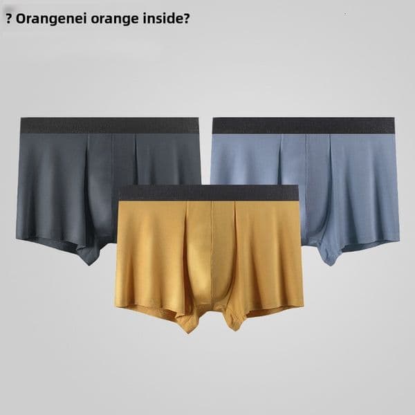 Men's Modal Breathable Graphene Antibacterial Crotch Moisture-Wicking Underwear Wholesale and Dropshipping 9976