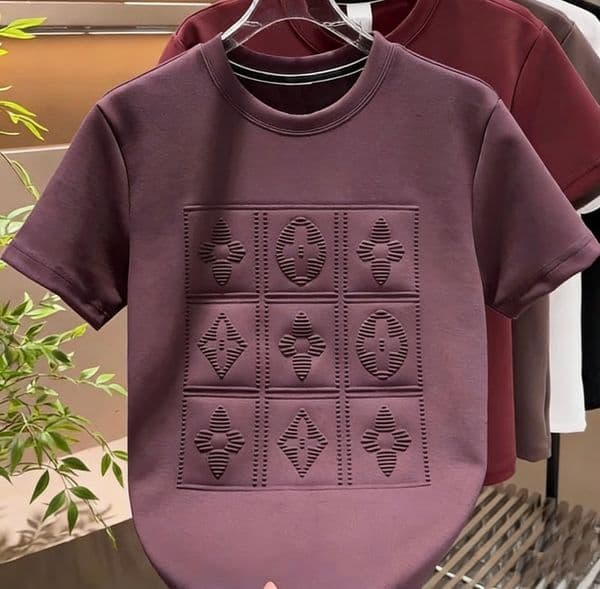 New 2026 Designer Unisex Shirt Fashion Letter Print Casual Summer Short Sleeve Men's T-Shirt