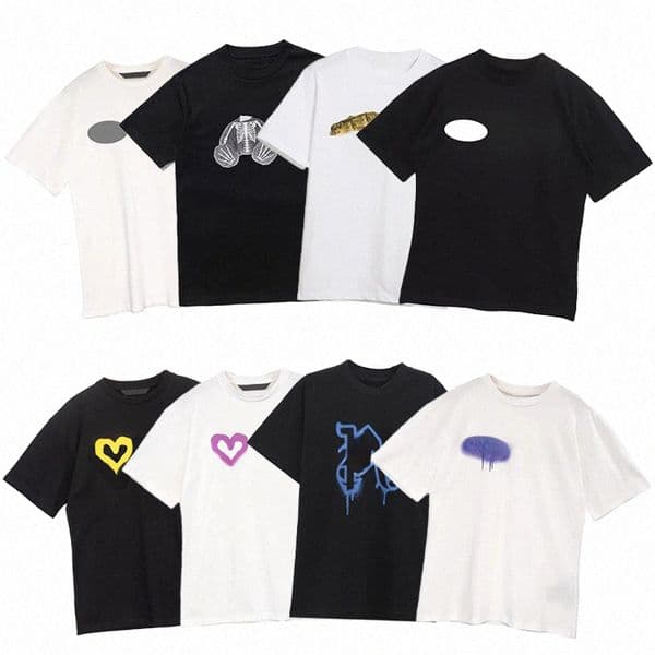 Designer mens T Shirts Casual Fashion Women Graphic Tee Crew Neck Sweatshirt Summer Breathable Cotton 20si#