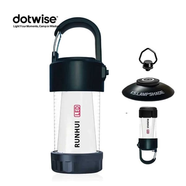dotwise ML4 Camping Lantern LED Camping Tent Lights Magnet Emergency Light Type-c Charging Outdoor Camp Lighting Equipment H260305