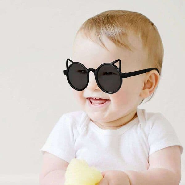 Cute Cat Ear Children's Uv Protection Lightweight Summer Baby Eye Shades Toddler Boys Girls Fashion Sunglasses Z260305