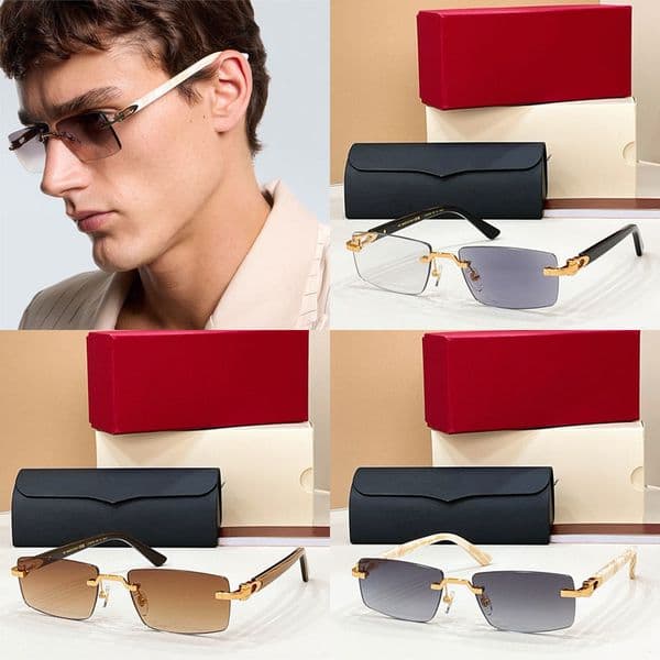 Mens photochromic square sunglasses Top Italian Designer Man UV400 Glasses CT0579S with metal frame polyurethane frame High quality men eyewear daily commute