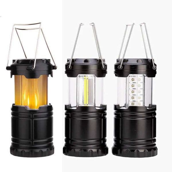 LED Hight power White Outdoor Camping Lamp Portable Stretch Camping Lamp Portable Tent Pull Lantern Emergency Light H260305