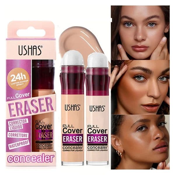 12 colors facial concealer sponge head matte liquid foundation oil-control long-lasting BB creamwaterproof brightening makeup 260305