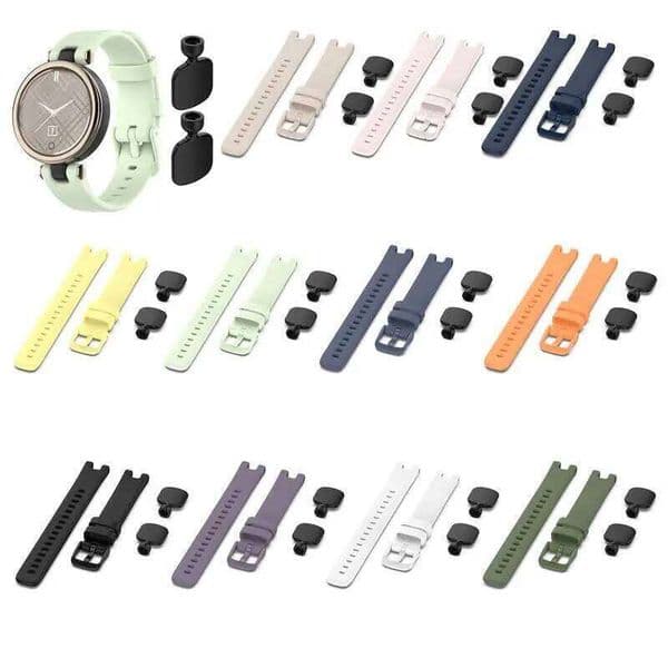Silicone Strap Smartwatch Colorful Waterproof Band Bracelet Watchband Wristband For Garmin Lily Fitness H260305