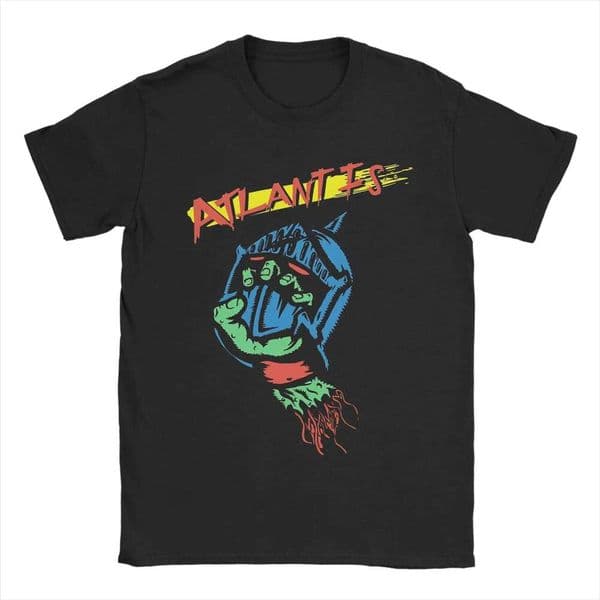 Kinnikuman Cotton T For Man Summer Atlantis vs Robin Street Style T-Shirts O Neck Popular Tee Shirt Oversized Pattern Tops Q260306