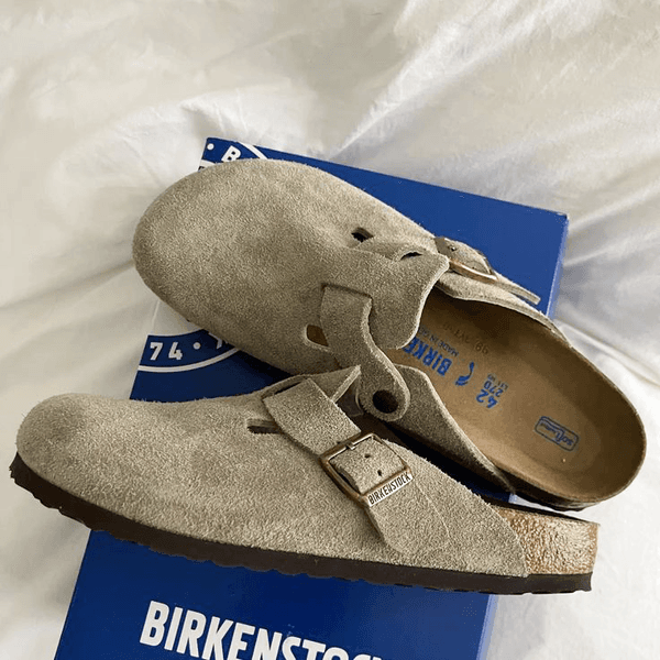 with box Designer Clogs Sandals Clog Slippers Cork Flat High Quality Fashion Summer Genuine Leather Slide Favourite Beh Casual Shoes Women Men Size 35-46 999 J260409