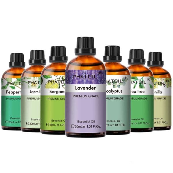 PHATOIL 30ml Aroma Essential Oil Lavender Eucalyptus Vanilla Sweet Orange Oils For Diffuser Candle Making DIY Soap 260306