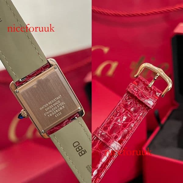 fashion leather strap men watch top designer quality steel women classic luxury case super clone tenks quartz watch 6eee