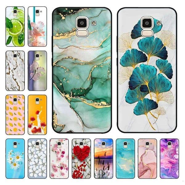 Case J600F Phone Cover Fashion Cases Soft TPU Coque For Galaxy J6Plus 2018 J6+ J6 Plus J610F Shells H260305