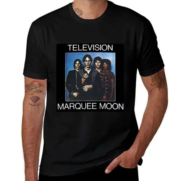 Television band album funny shirt casual t shirts for man slim fit T-Shirt Q260306
